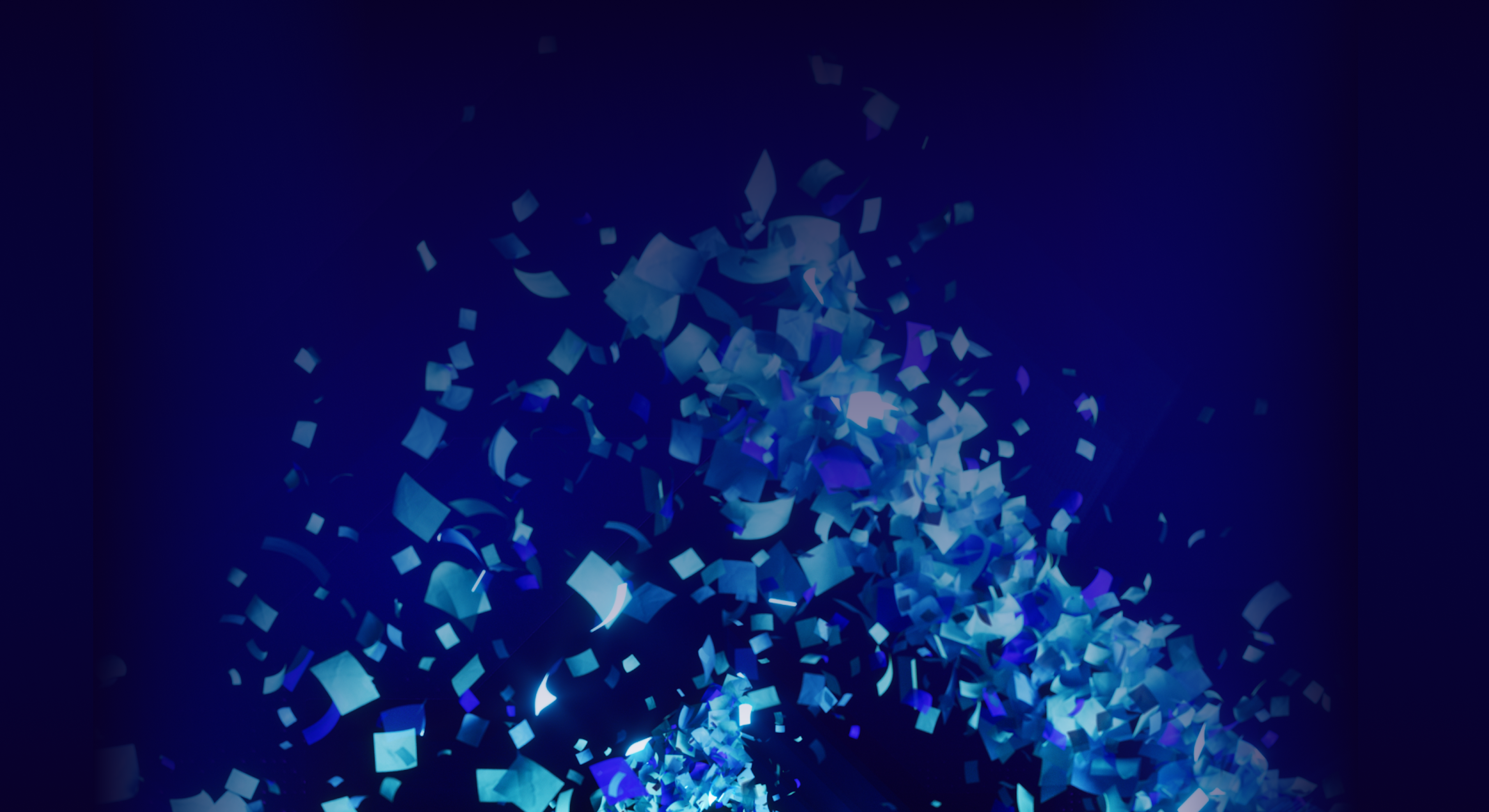 Intel Gamer Days Blue Crystallized Art